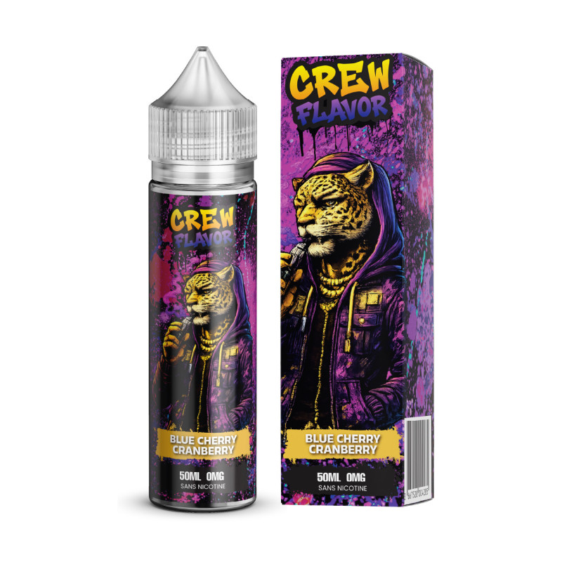 Crew Flavor Blue Cherry Cranberry 50ml