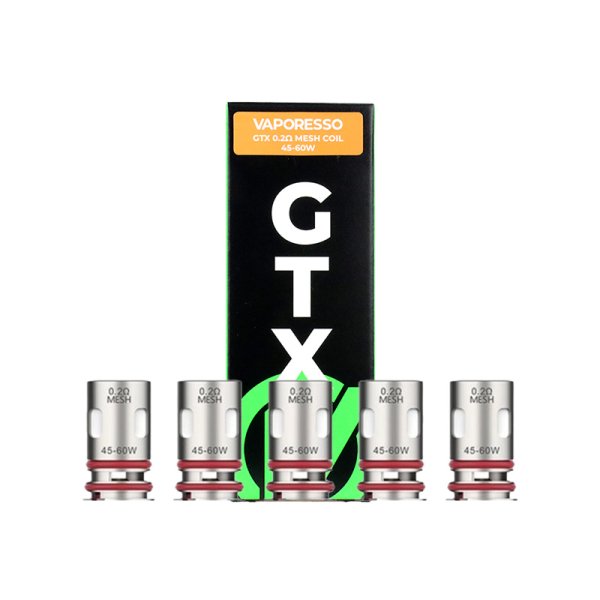 Résistances GTX V2 (5pcs) - Vaporesso