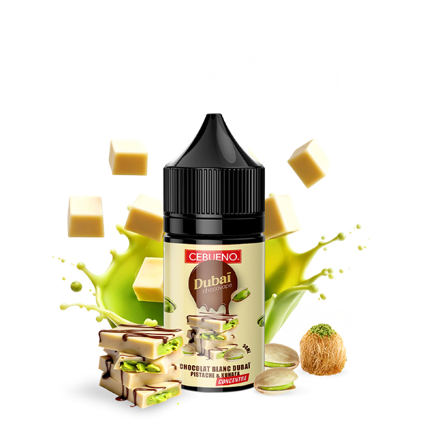 Arôme Dubaï Chocovape White 30ml - Cebueno
