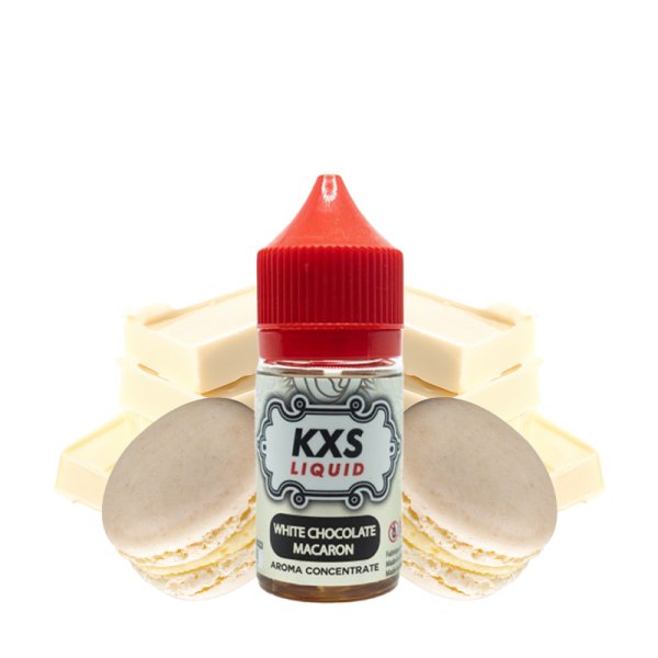 Arôme White Chocolate Macaron 30ml - KXS Liquid