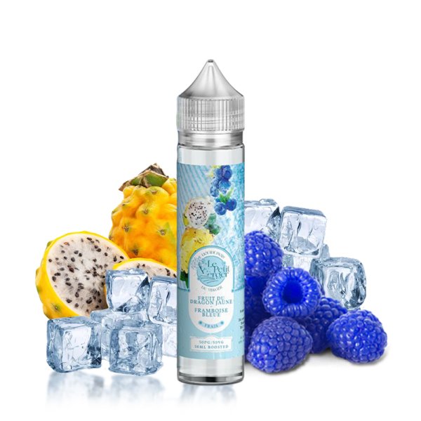 Fruit du Dragon Jaune Framboise Bleue Frais 0mg 50ml - Le Petit Verger by