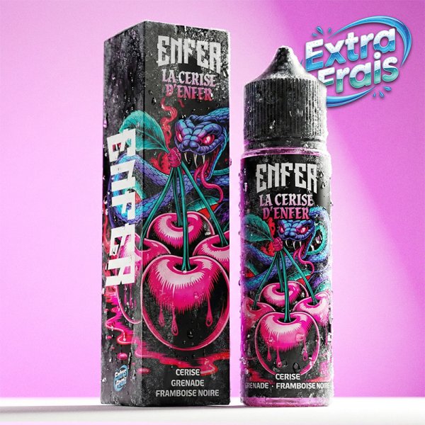 La Cerise d'ENFER 0mg 50ml - Les Fruits d'ENFER by ENFER