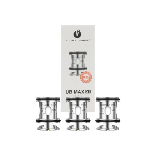 Résistances UB Max V2 0.15/0.2/0.3/0.4Ω (3pcs) – Lost Vape